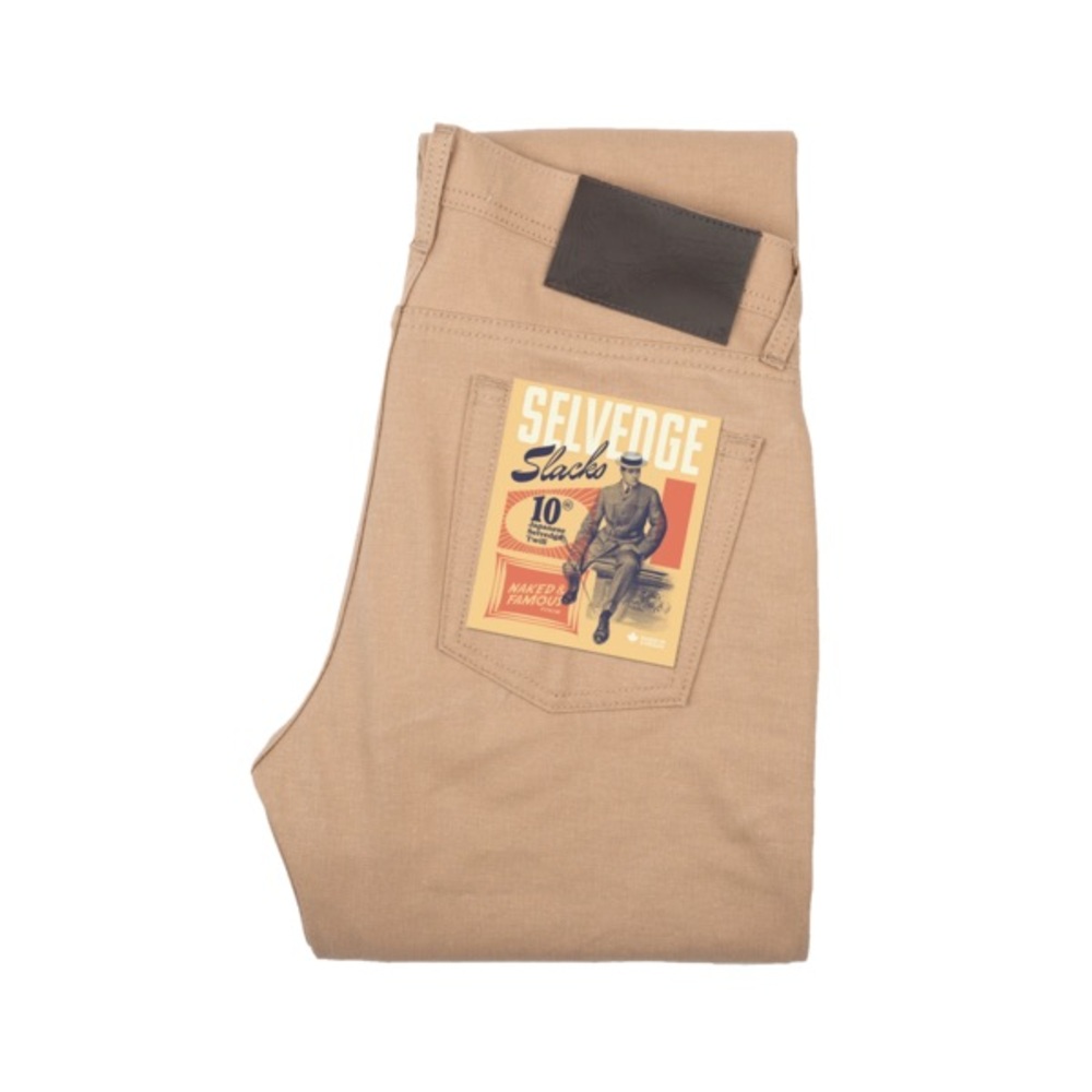 Naked and Famous 33 Weird Guy selvedge chino